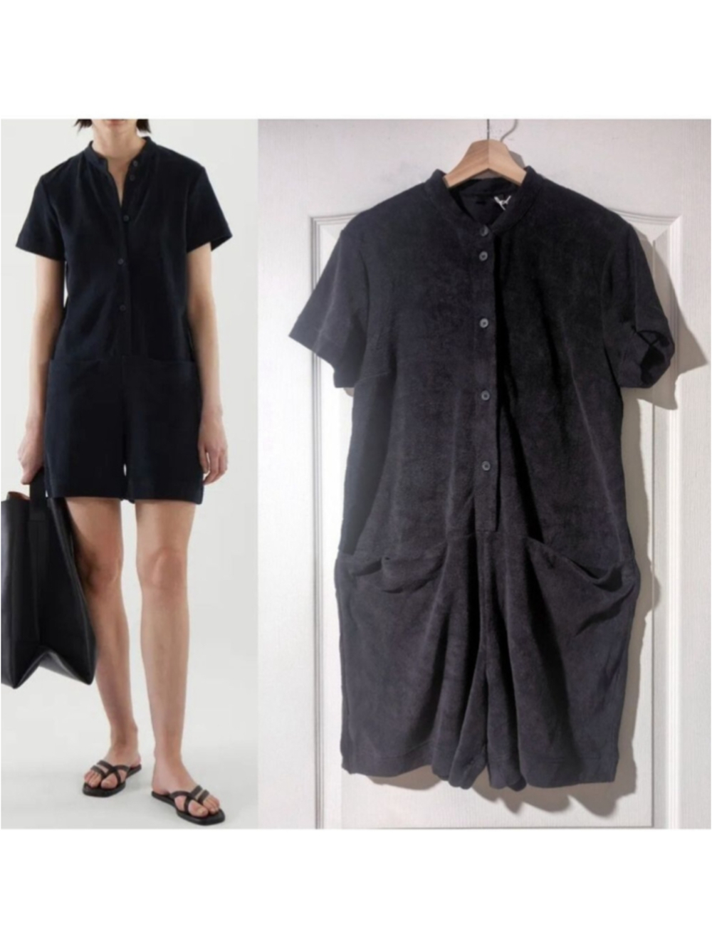 New! COS | Terry Towelling Playsuit
